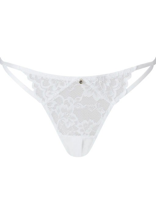 Sexy Lace Crotchless G-String image number 4.0