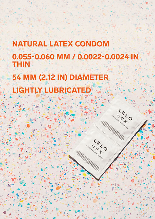 LELO Hex Condoms Original - 3 Pack image number 3.0