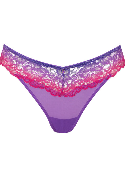 Sexy Lace Ombre Thong image number 5.0