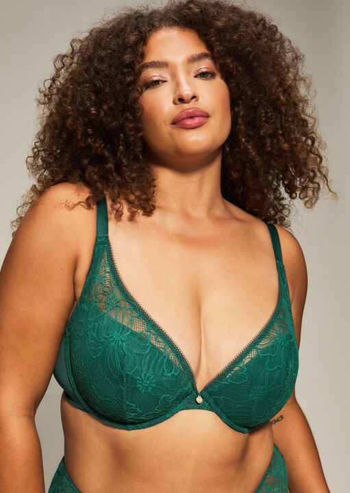 Alice Padded Plunge Bra image number 3.0