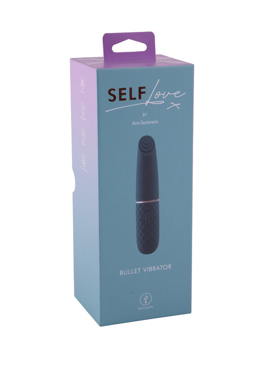 Self Love Ripple Texture Silicone Bullet Vibrator image number 6.0