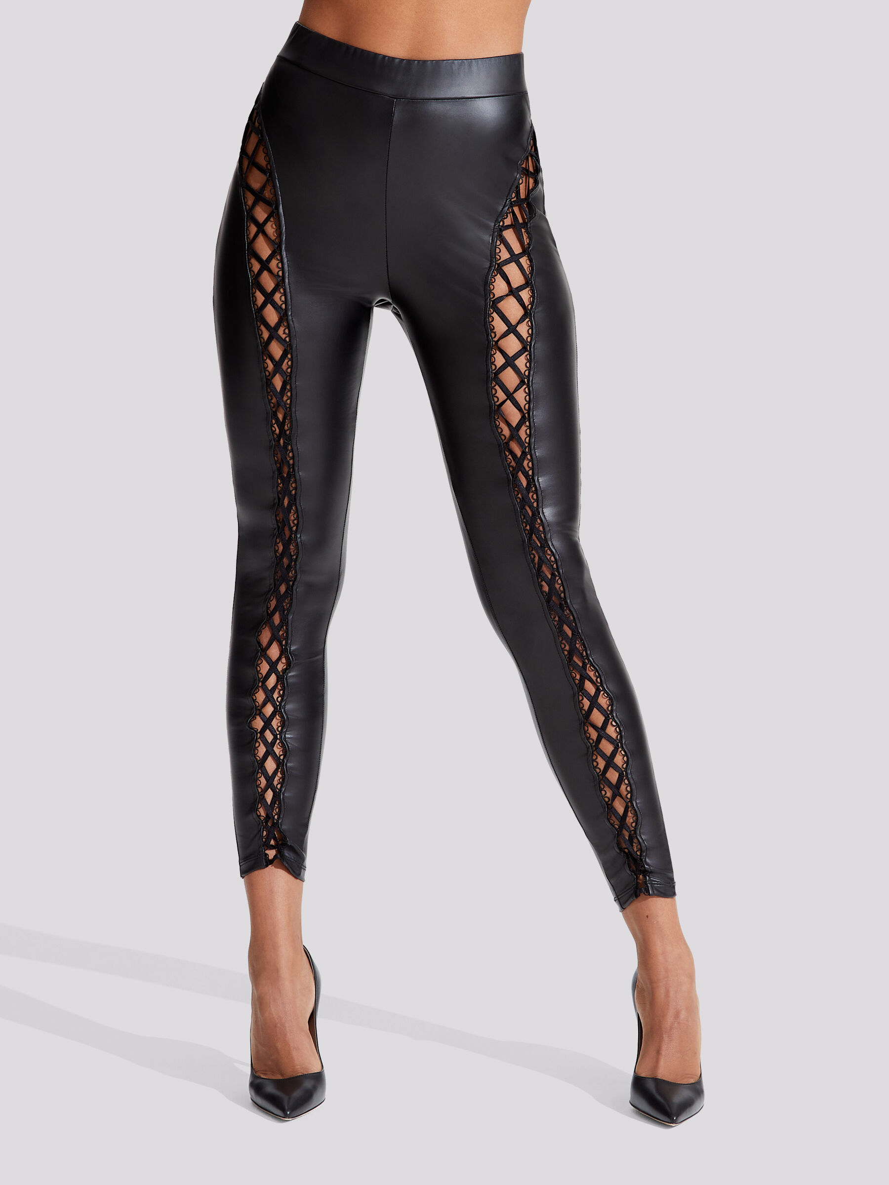 The Front Lace Up Leggings