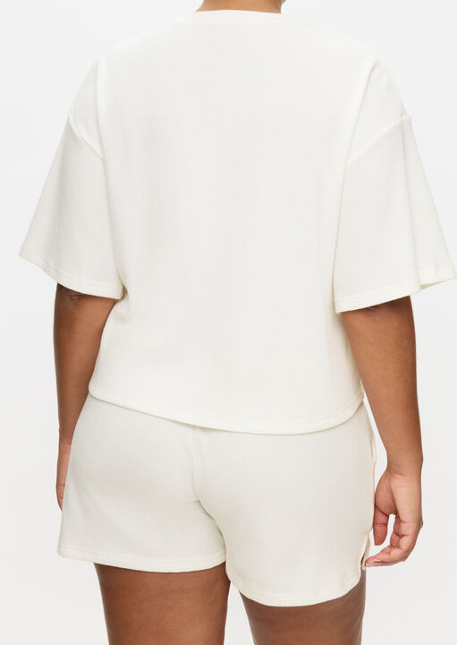 Naomi Waffle Short Set image number 4.0