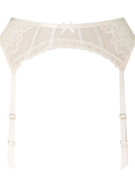 Caged Lace Suspender Belt image number 5.0