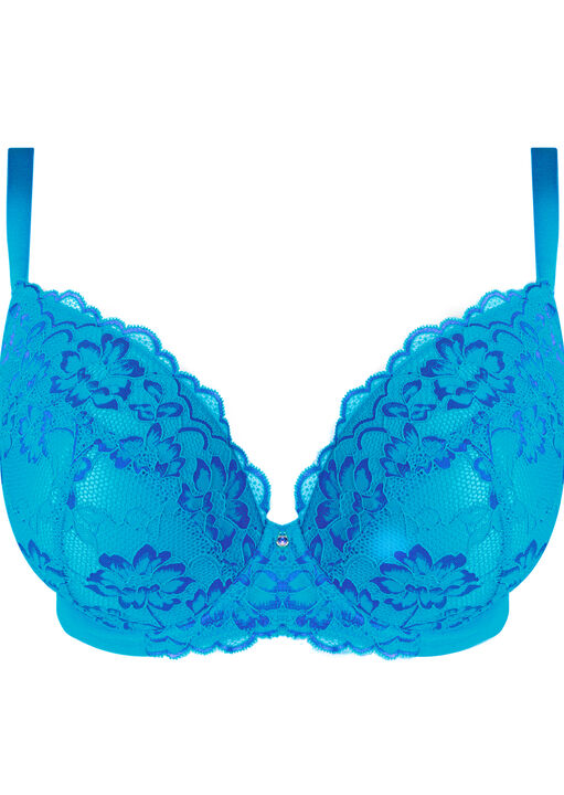 Sexy Lace Padded Plunge Bra image number 10.0
