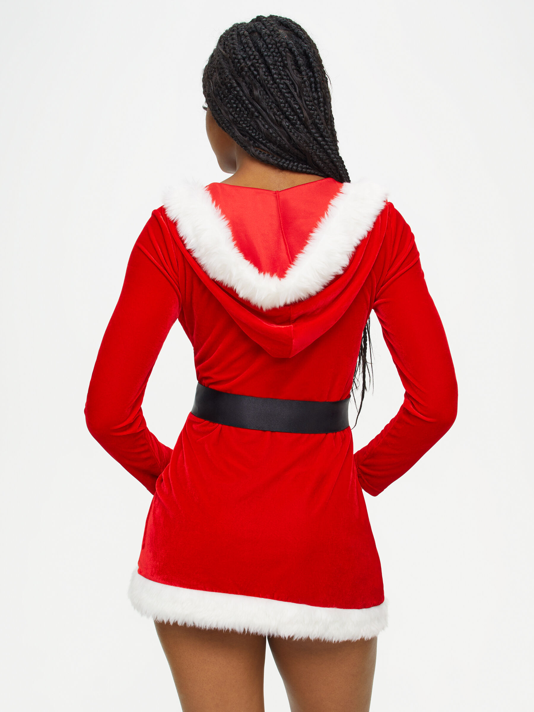 Sexy Santa Hooded Dress
