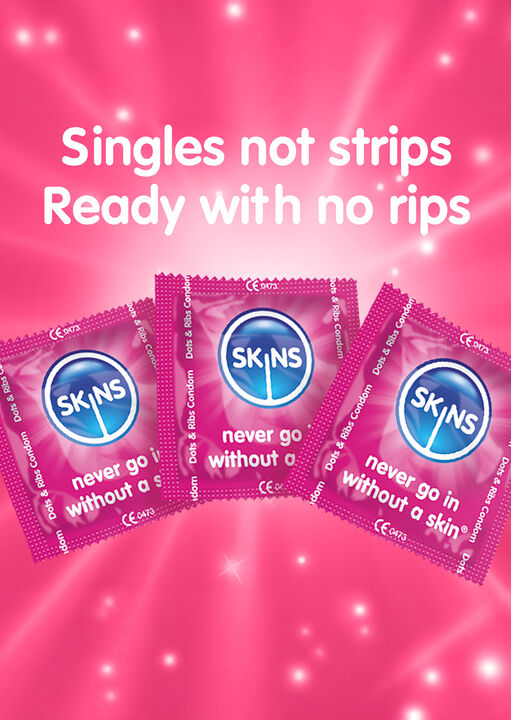 Skins Condoms Dots & Ribs 16 Pack image number 7.0