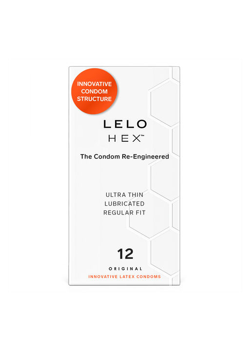 LELO Hex Condoms Original - 12 Pack image number 0.0