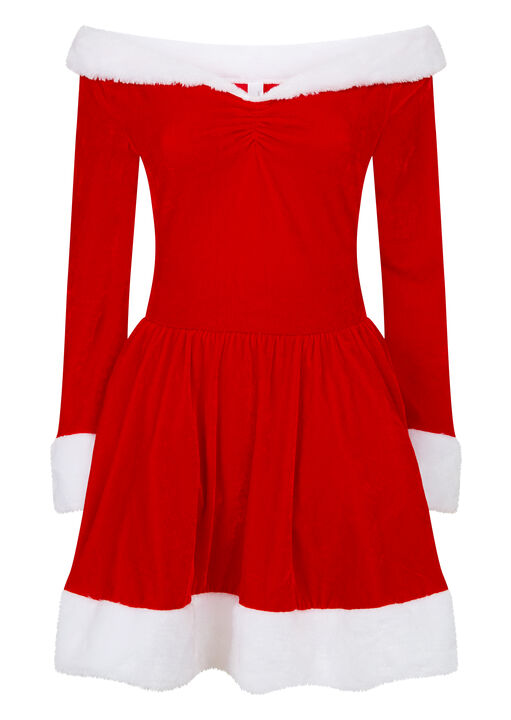 Sexy Miss Santa Dress With Hat image number 7.0