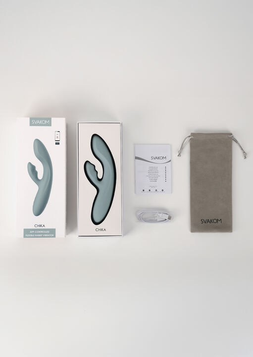 Svakom Chika Interactive Heated Rabbit Vibrator image number 8.0