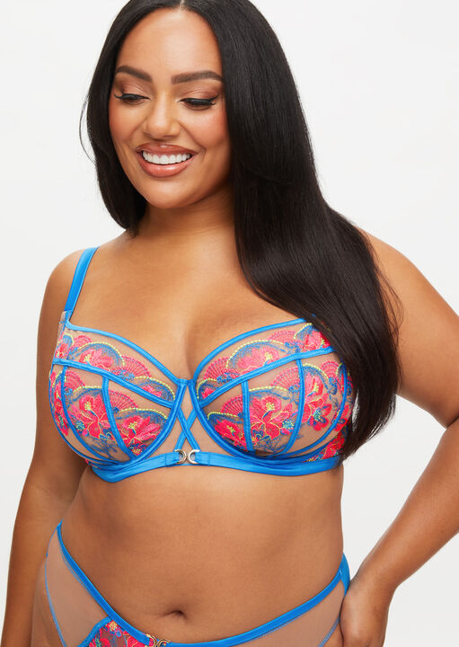 Passion Fuller Bust Non Padded Balcony Bra image number 2.0