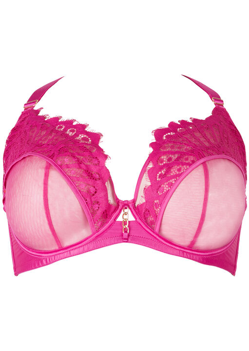 The Encore Non Pad Fuller Bust Plunge Bra image number 3.0