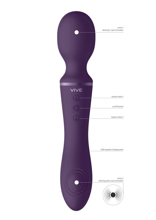 Vive Enora Double Ended Wand image number 1.0