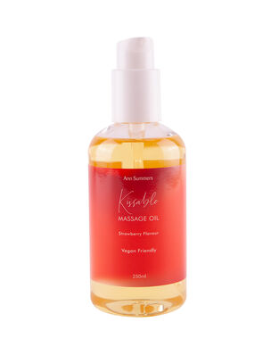 Strawberry Kissable Massage Oil 250ml