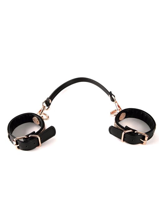 Parlour Rose Gold Diamante Handcuffs image number 5.0