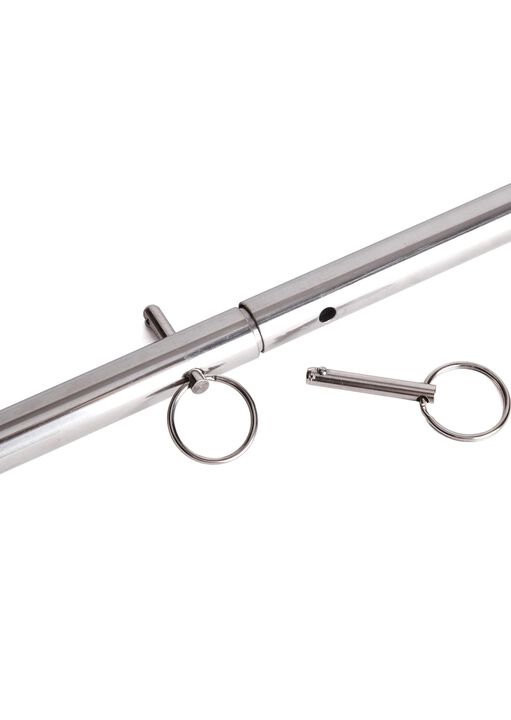 Adjustable Spreader Bar with Faux Leather Cuffs image number 5.0