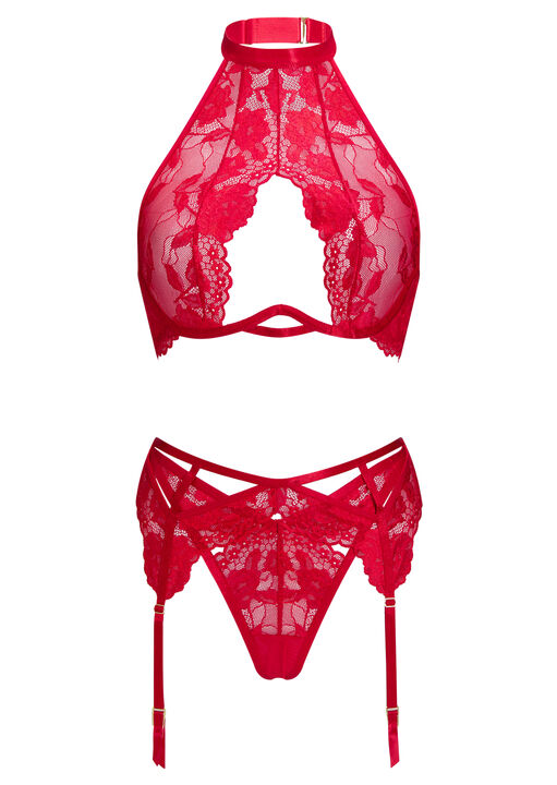 Sultry Secrets Crotchless Set image number 5.0