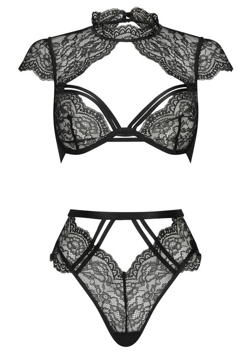 Zalia Crotchless Set image number 4.0