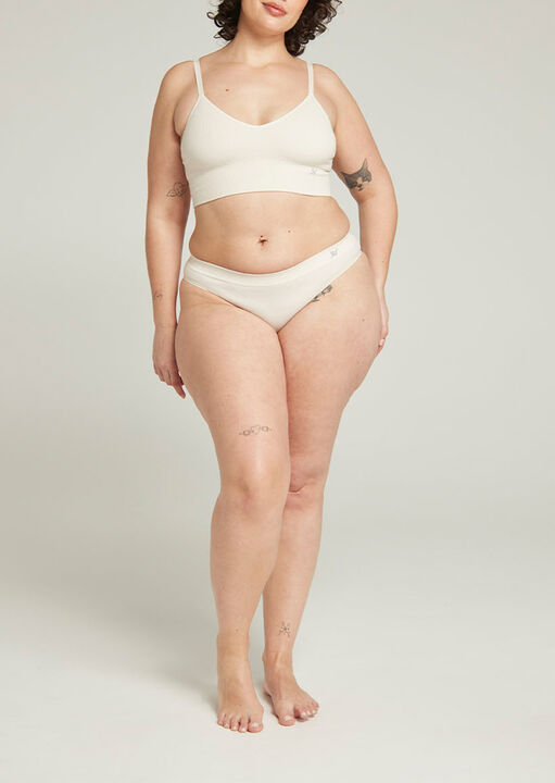 The Tencel Seamless High Leg Brief image number 1.0