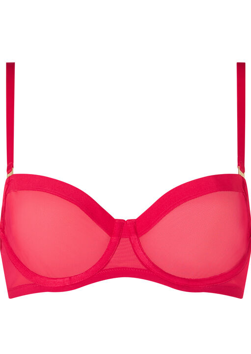 Zadie Non Pad Balcony Bra image number 7.0