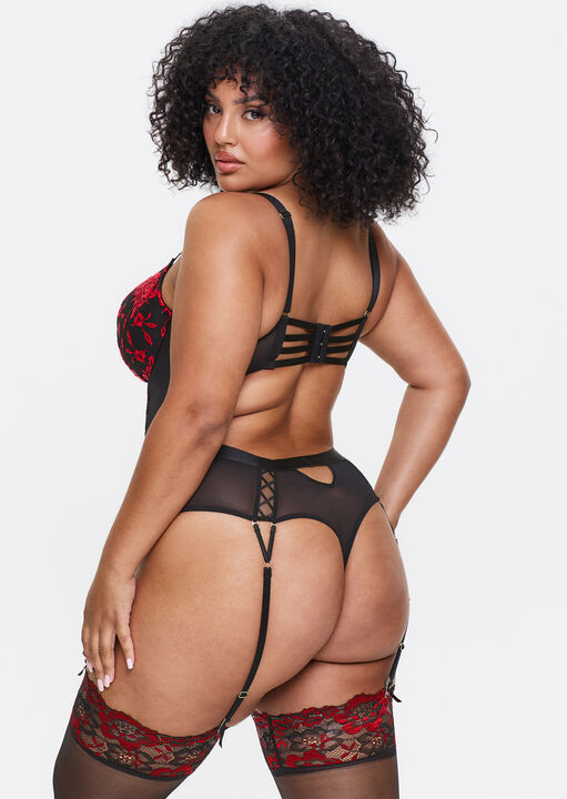 Endless Attraction Padded Plunge Lingerie Body image number 8.0