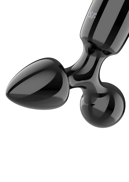 Satisfyer Triple Crystal 1 Glass Dildo image number 2.0