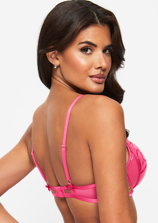 Love Struck Padded Plunge Bra image number 4.0