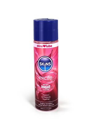 Skins Excite Tingling Water-Based Lubricant - 130ml