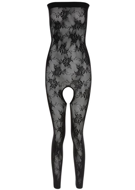 Tyra Reversible Crotchless Bodystocking and Dress image number 6.0
