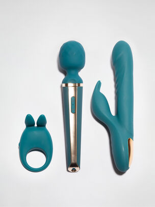 Ultimate Desires Waterproof Silicone 3 Piece Couples Toy Gift Set