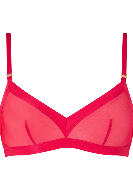 Zadie Non Pad Crop Bralette image number 6.0