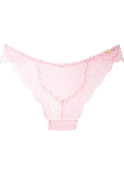 Knickerbox Josie Lace High Waisted Brazilian Knickers image number 3.0