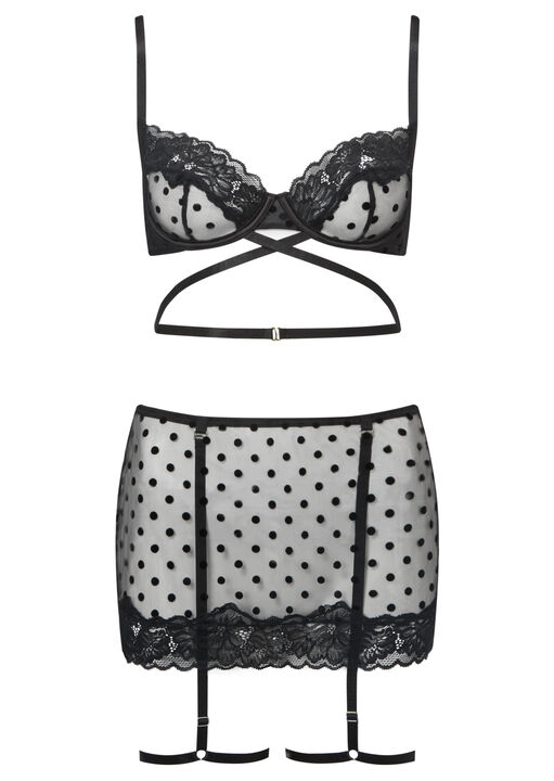 Twilight Tease Crotchless Set image number 4.0