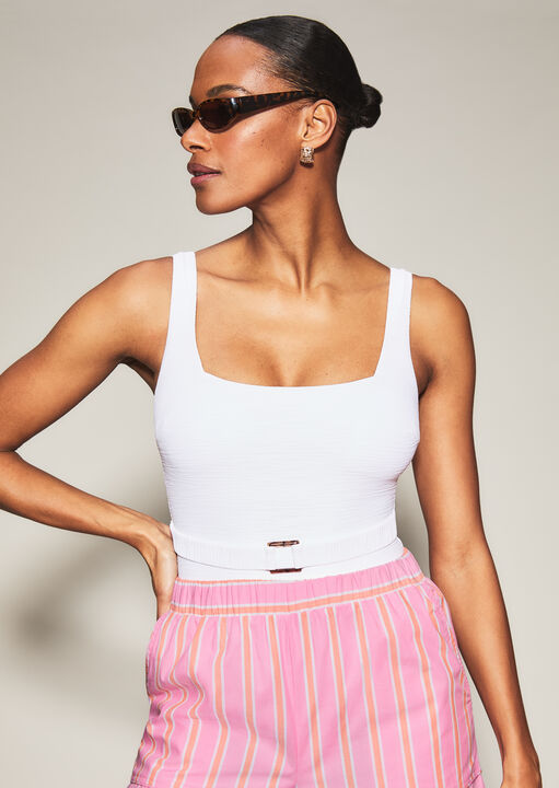 Stripe Cami Set image number 4.0