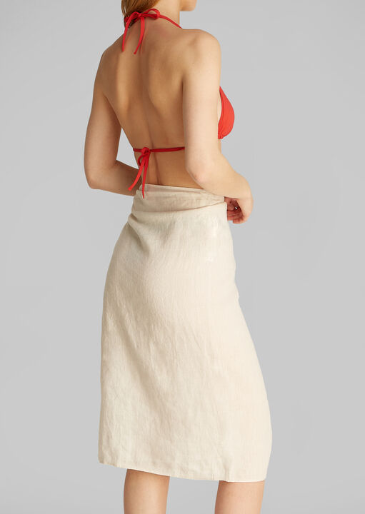 Monogram Triangle Bikini Top image number 2.0