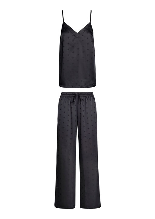 Essential Metallic Star Cami & Long Pant Set image number 4.0