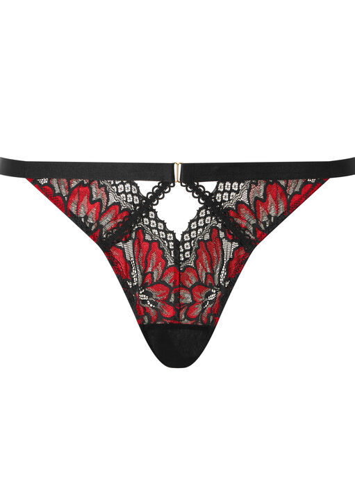 Yours Truly Lace Brazilian Knickers image number 4.0