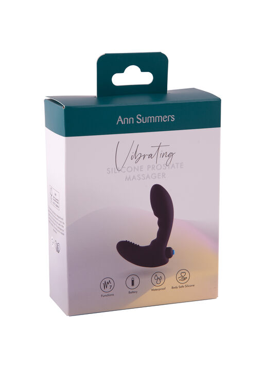 Hard Drive Silicone Prostate Massager with Removable Bullet Vibrator image number 3.0
