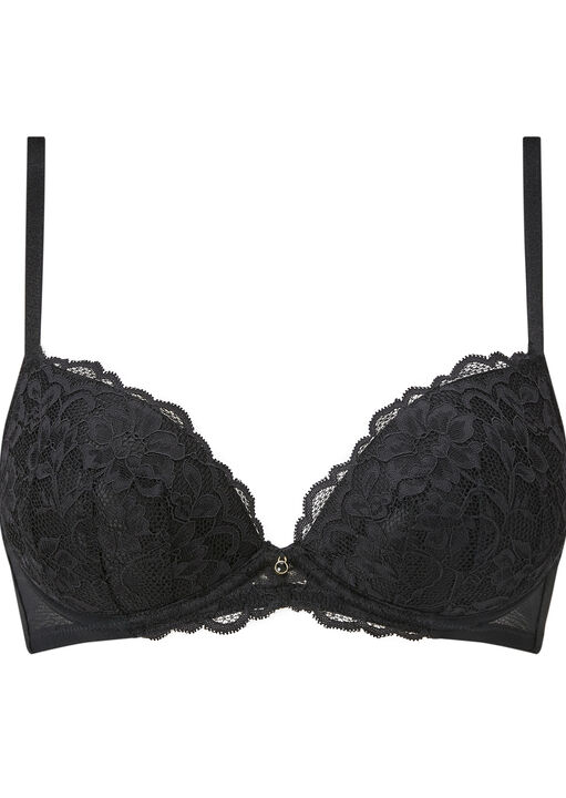 Sexy Lace Padded Plunge Bra - Pack of 2 image number 9.0