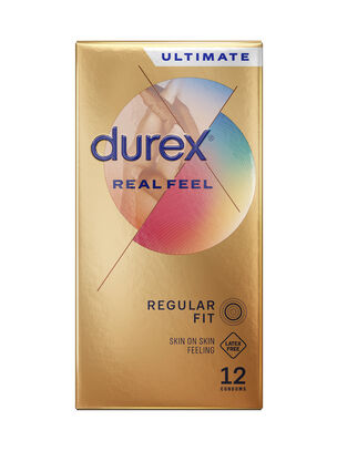 Durex Real Feel Non Latex 12 Pack Condoms