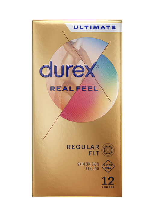 Durex Real Feel Non Latex 12 Pack Condoms image number 0.0