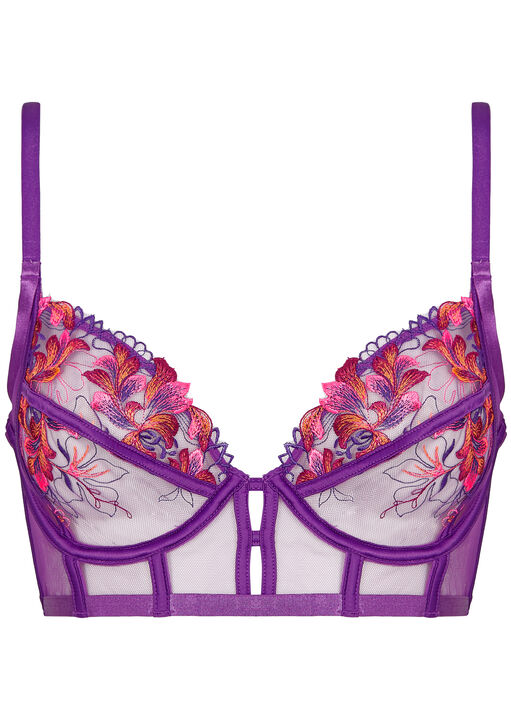 The Artemis Longline Plunge Bra image number 3.0