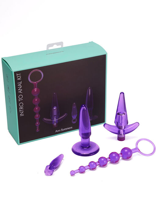 Intro to Anal Pleasure Waterproof 4 Piece Sex Toy Set image number 1.0