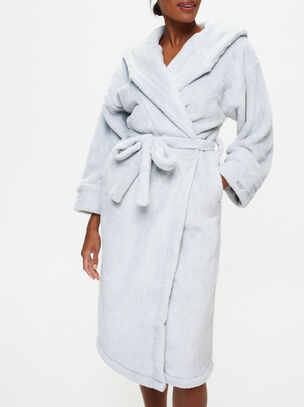 Rosa Cosy Robe - Grey