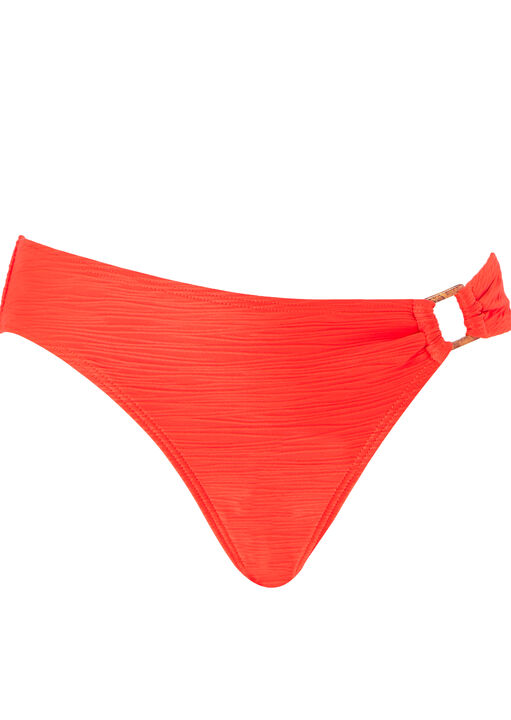 Swim Crinkle High Leg Bikini Bottom image number 6.0