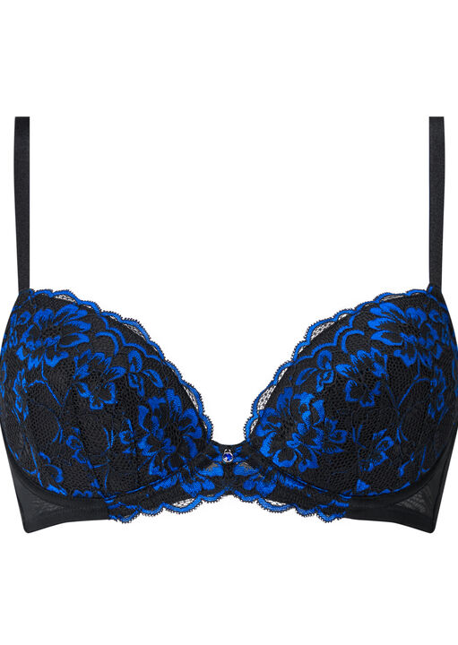 Sexy Lace Padded Plunge Bra image number 5.0