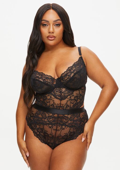 Hold Me Tight Lace Lingerie Body image number 4.0