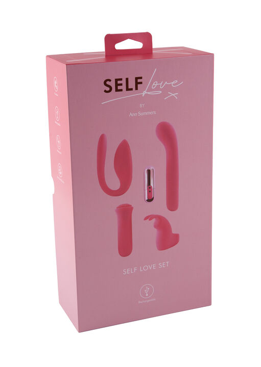 Self Love Bullet Vibrator & Attachments 5 Piece Set image number 10.0