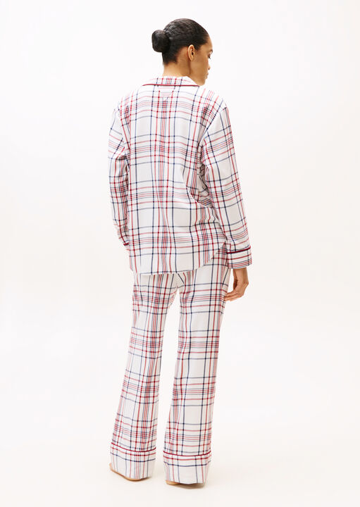 Holiday Flannel Long Sleeve Revere image number 2.0