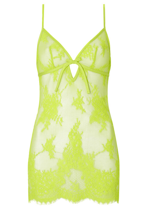 Availing All Over Lace Chemise Lingerie image number 7.0